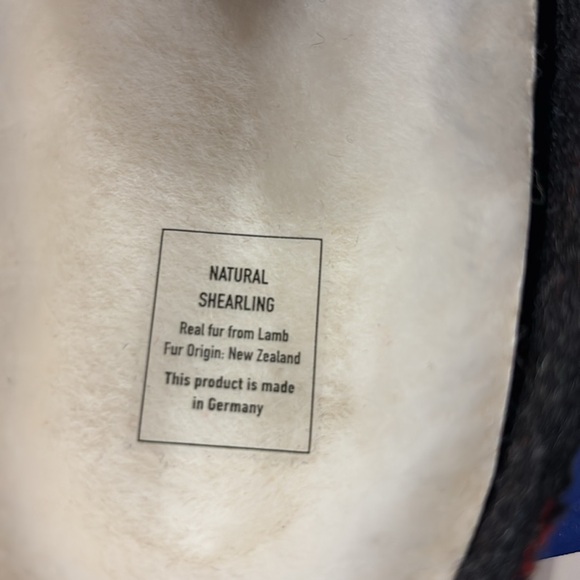 NWB Birkenstock Men’s Zermatt Rivet Red Plaid Shearling Lined Slipper -US11 (44) - Picture 7 of 11